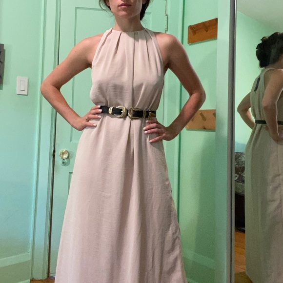 💖 SALE! 💖 Blaque Label pink full length dress - Picture 2 of 9